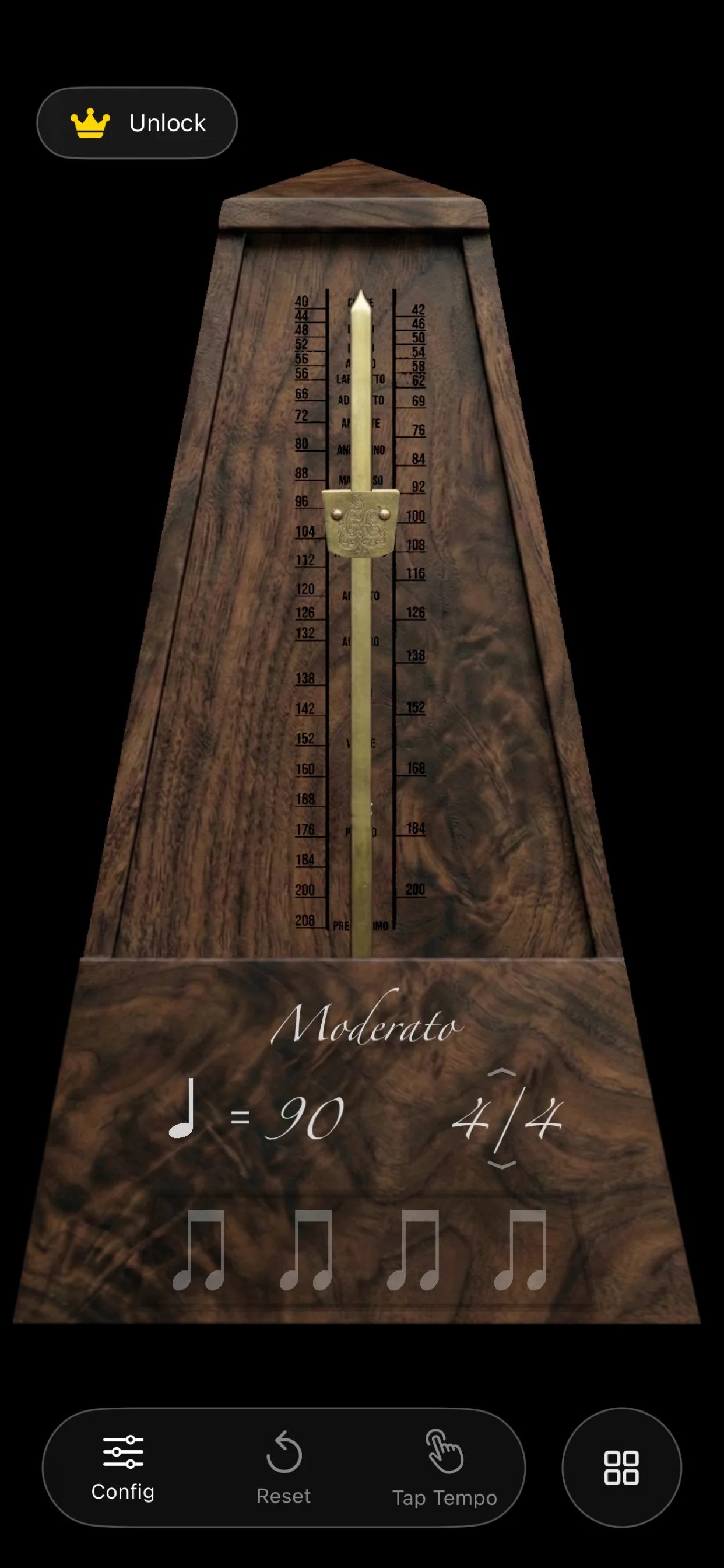 ChronoChord Metronome on iPhone